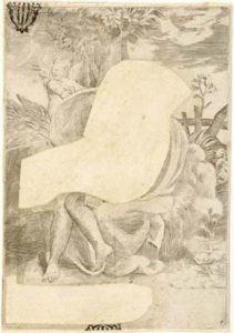 Marte abbraccia Venere (dalla serie: Amorosi diletti degli Dei)